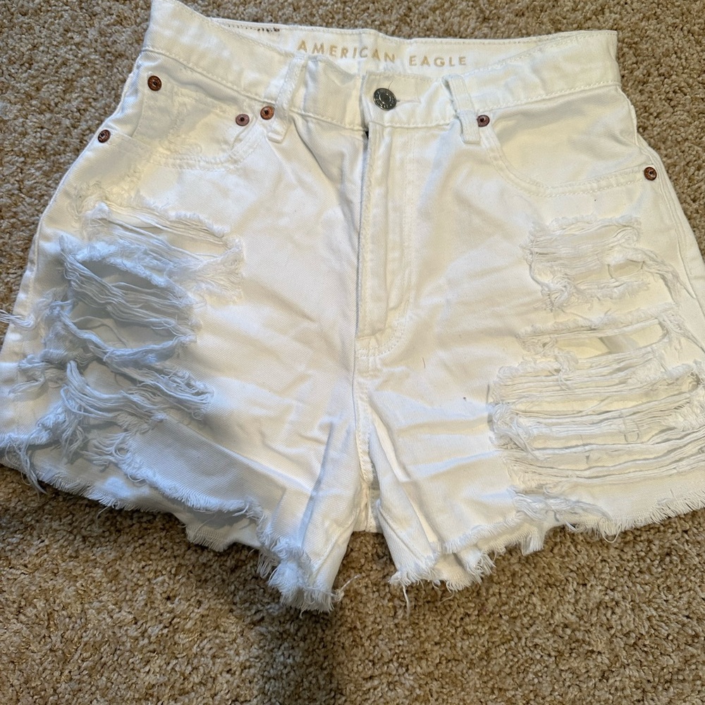 American eagle ripped shorts